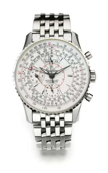 Breitling Montbrillant A21330 43mm Stainless steel White