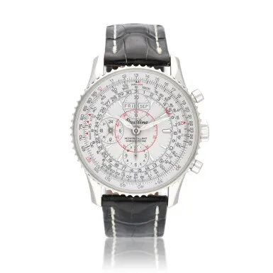 Breitling Montbrillant Datora L21330 42mm Stainless steel Silver