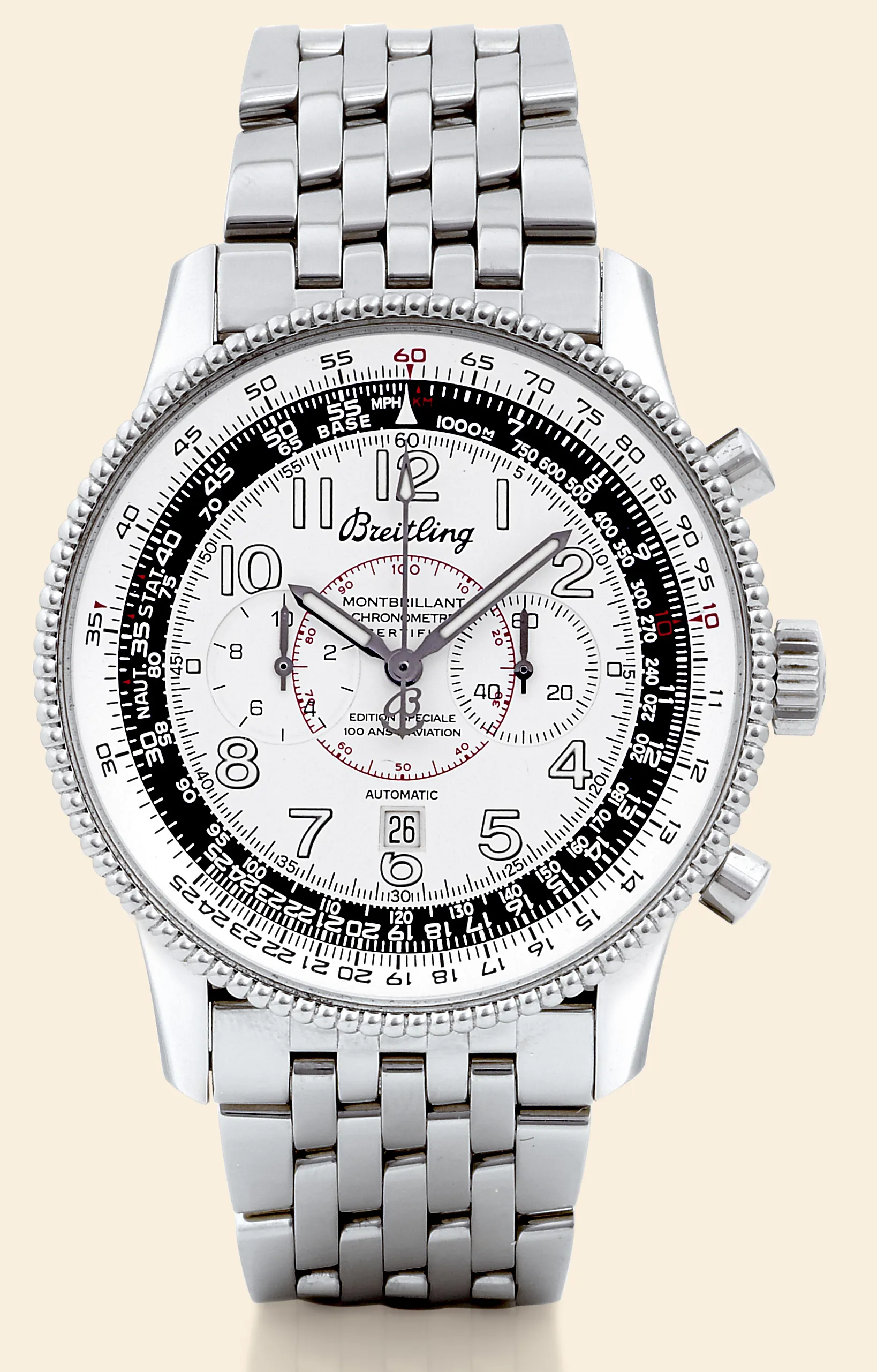 Breitling Montbrillant 42mm Stainless steel