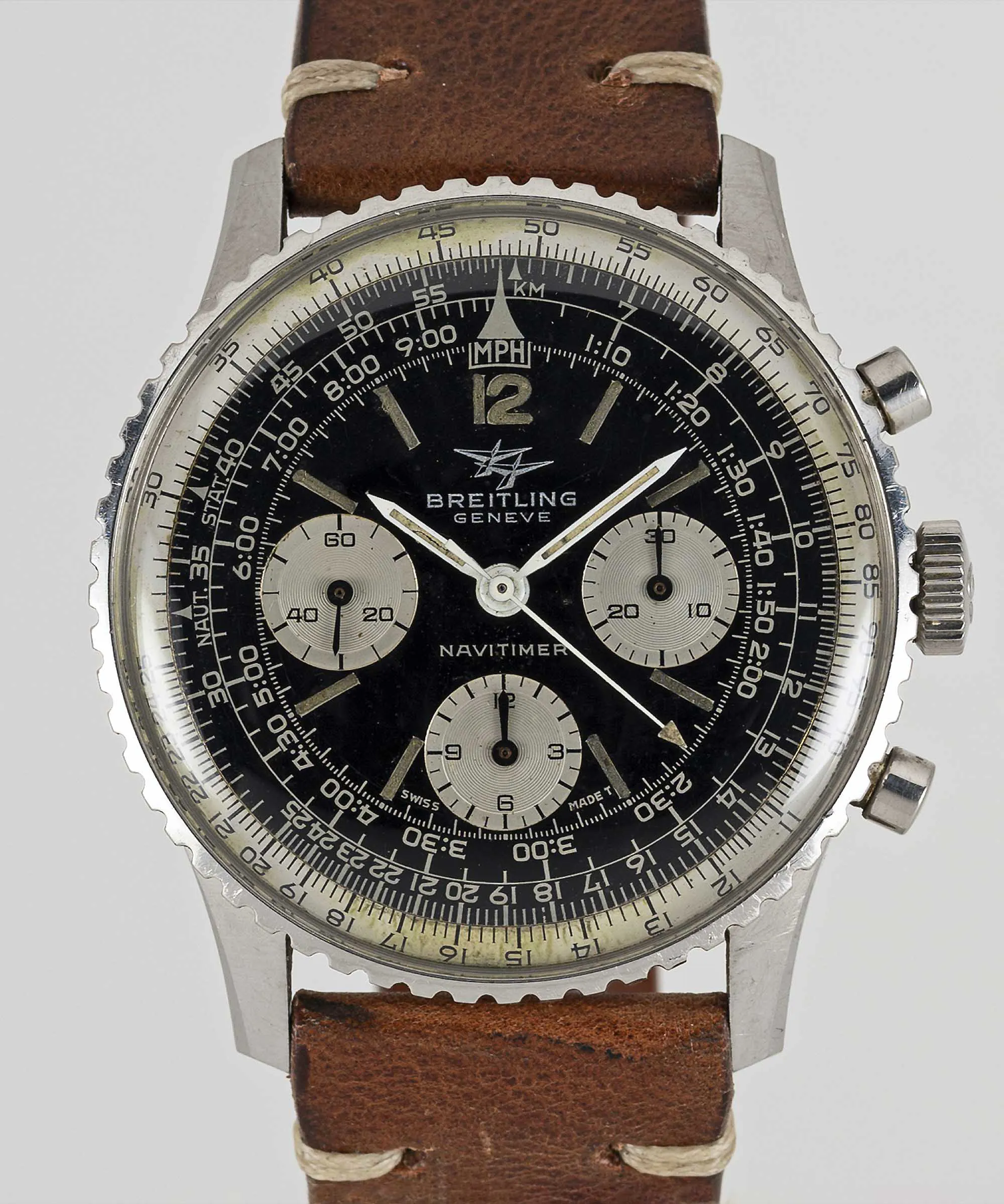 Breitling Navitimer 806 41mm Stainless steel signed