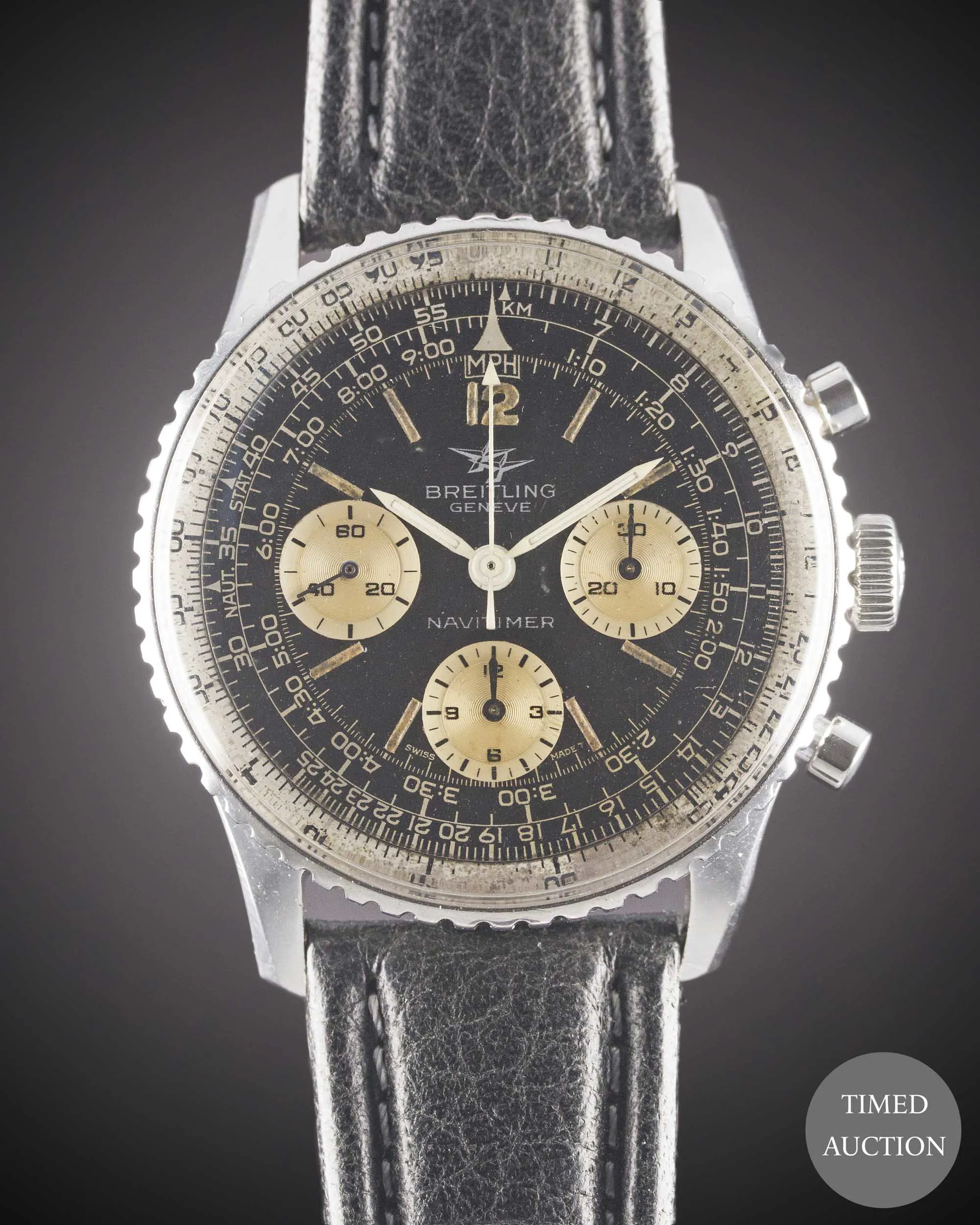 Breitling Navitimer 806 41mm Stainless steel Black