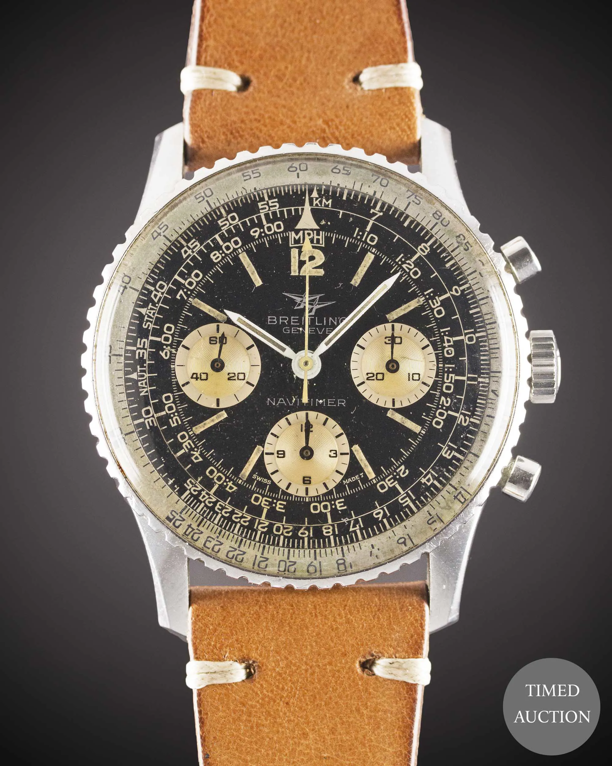 Breitling Navitimer 806 41mm Stainless steel Black