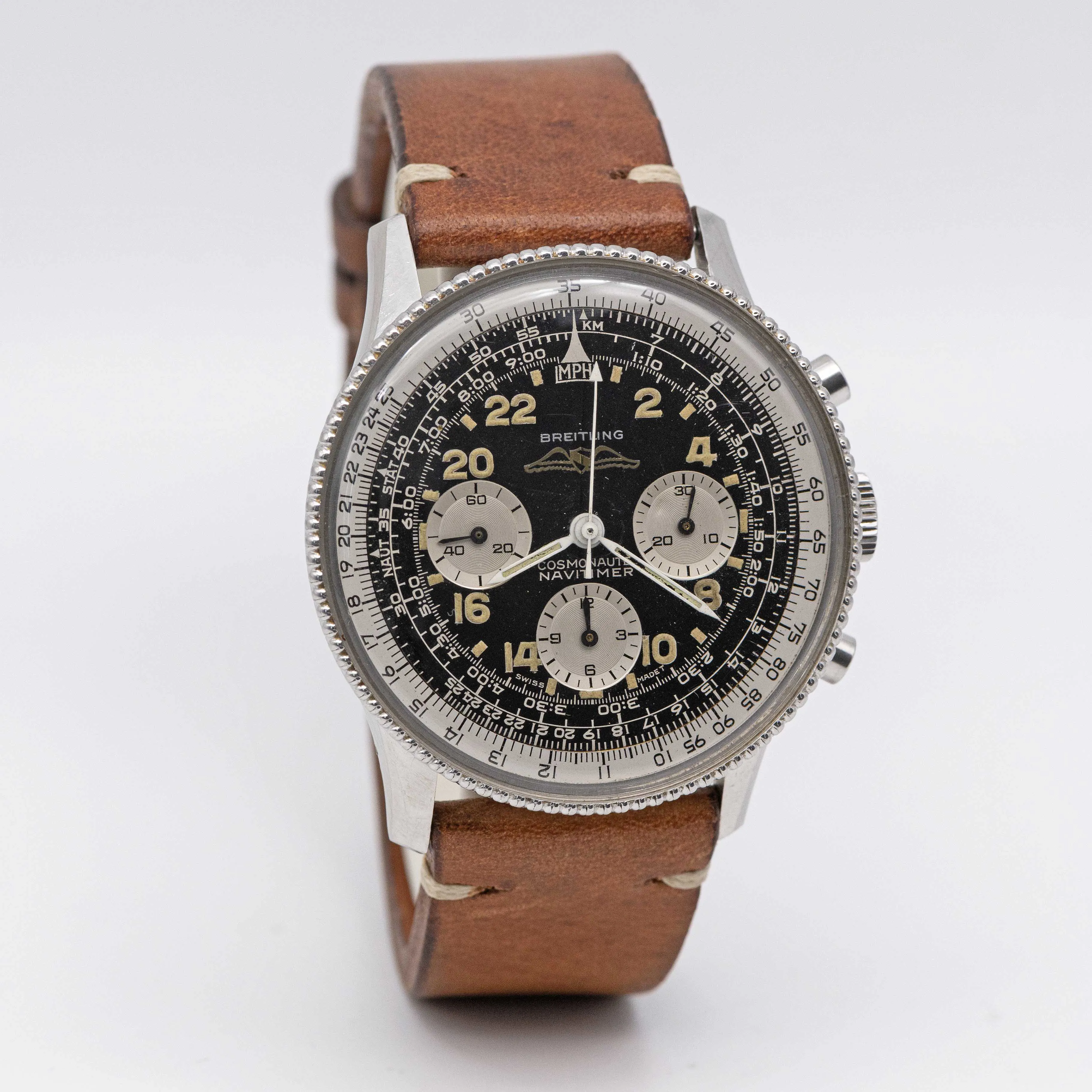 Breitling Navitimer Cosmonaute 809 42.5mm Stainless steel signed 5