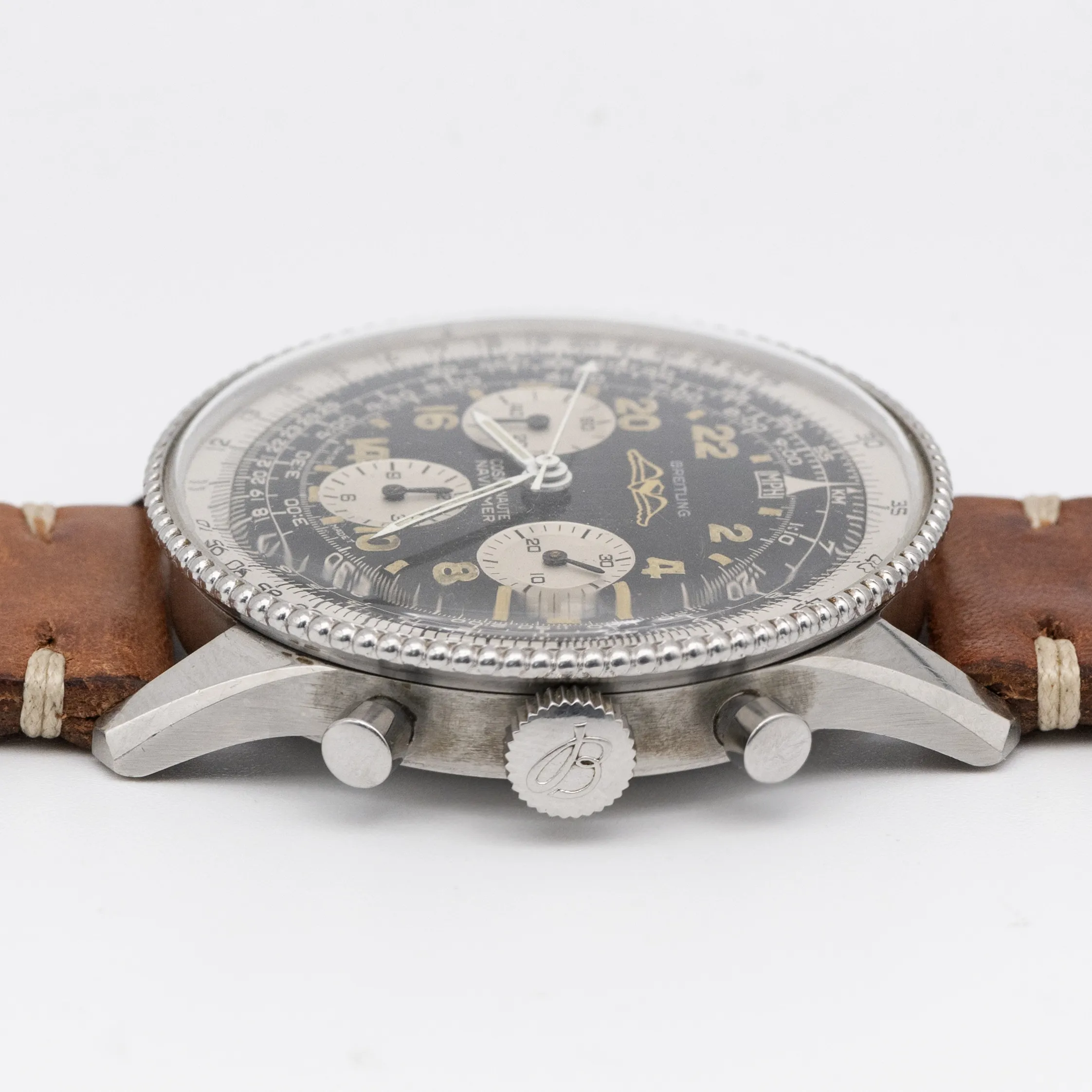 Breitling Navitimer Cosmonaute 809 42.5mm Stainless steel signed 7