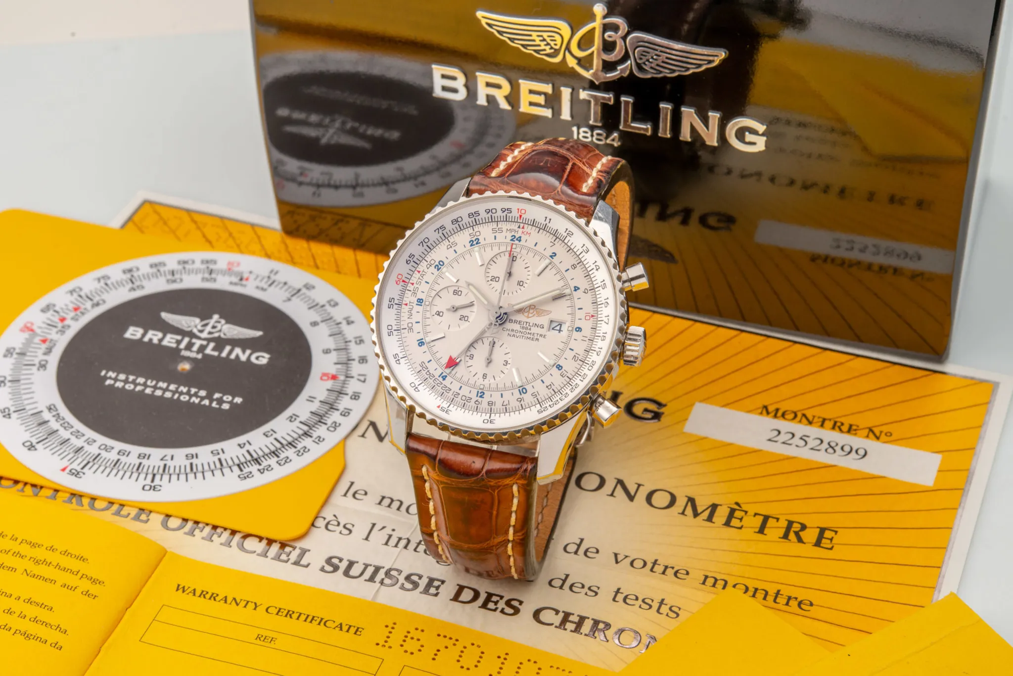 Breitling Navitimer A24322 46mm Stainless steel Silver