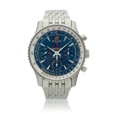 Breitling Montbrillant AB0130 40mm Stainless steel Blue