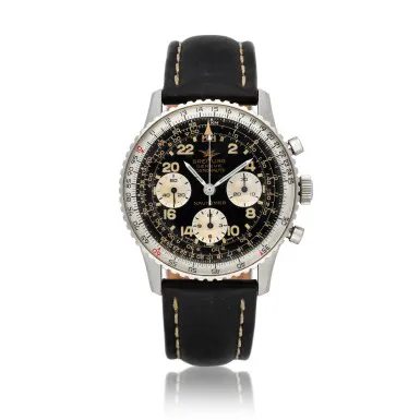 Breitling Navitimer Cosmonaute 809 41mm Stainless steel Black