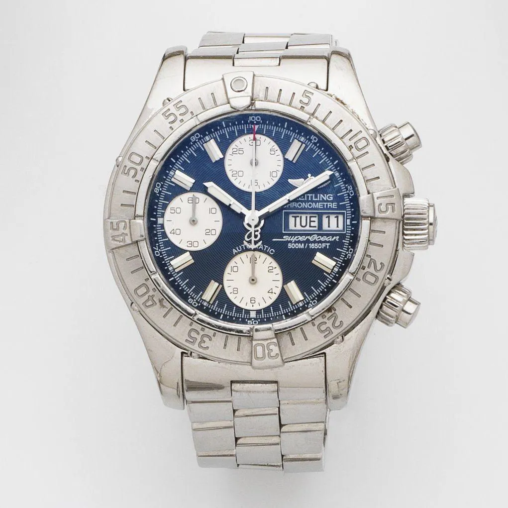 Breitling Superocean A13340 42mm Stainless steel Blue