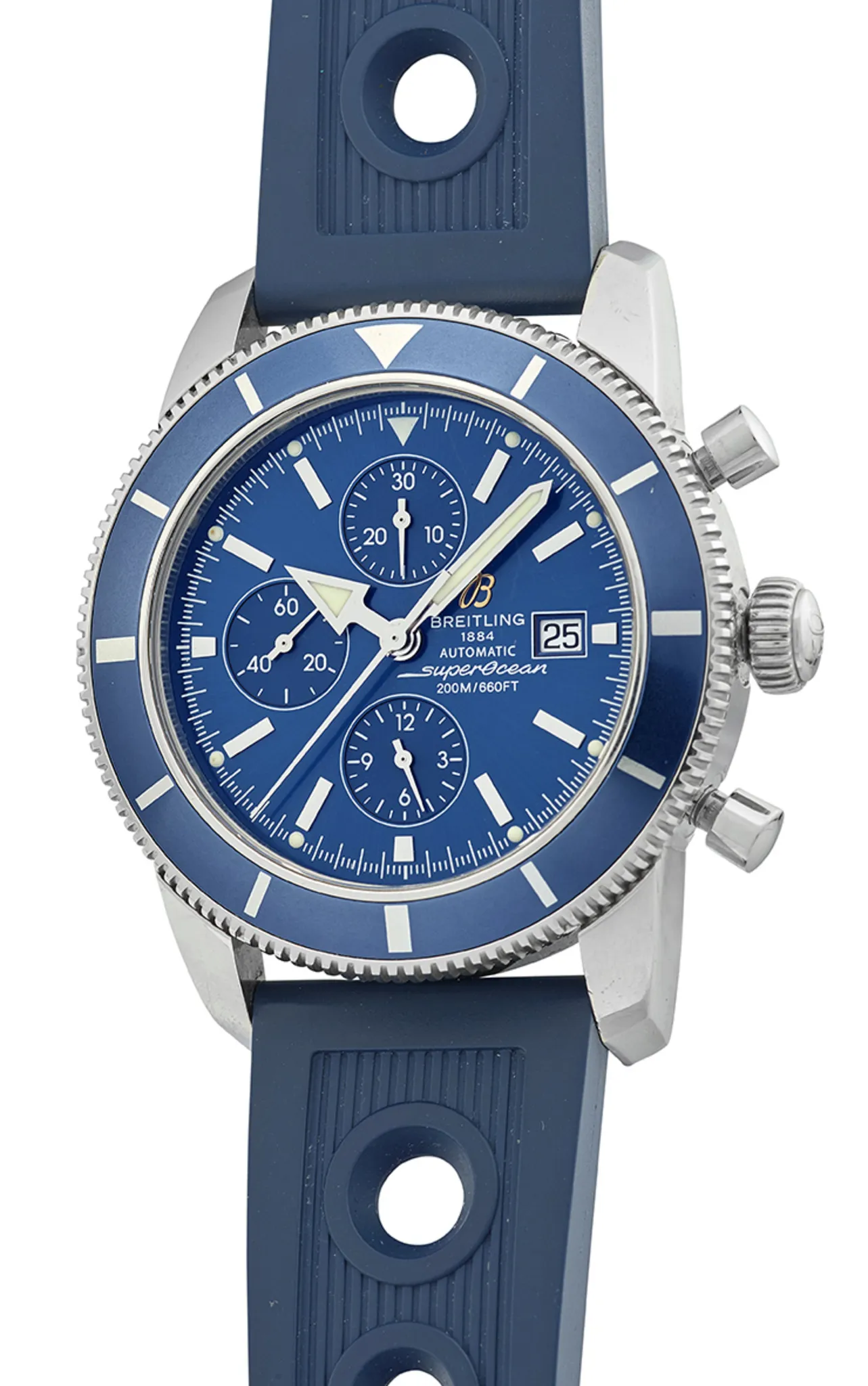 Breitling Superocean Heritage Chronograph A13320 46mm Stainless steel Blue