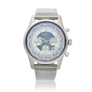 Breitling Transocean AB0510 46mm Stainless steel Silver