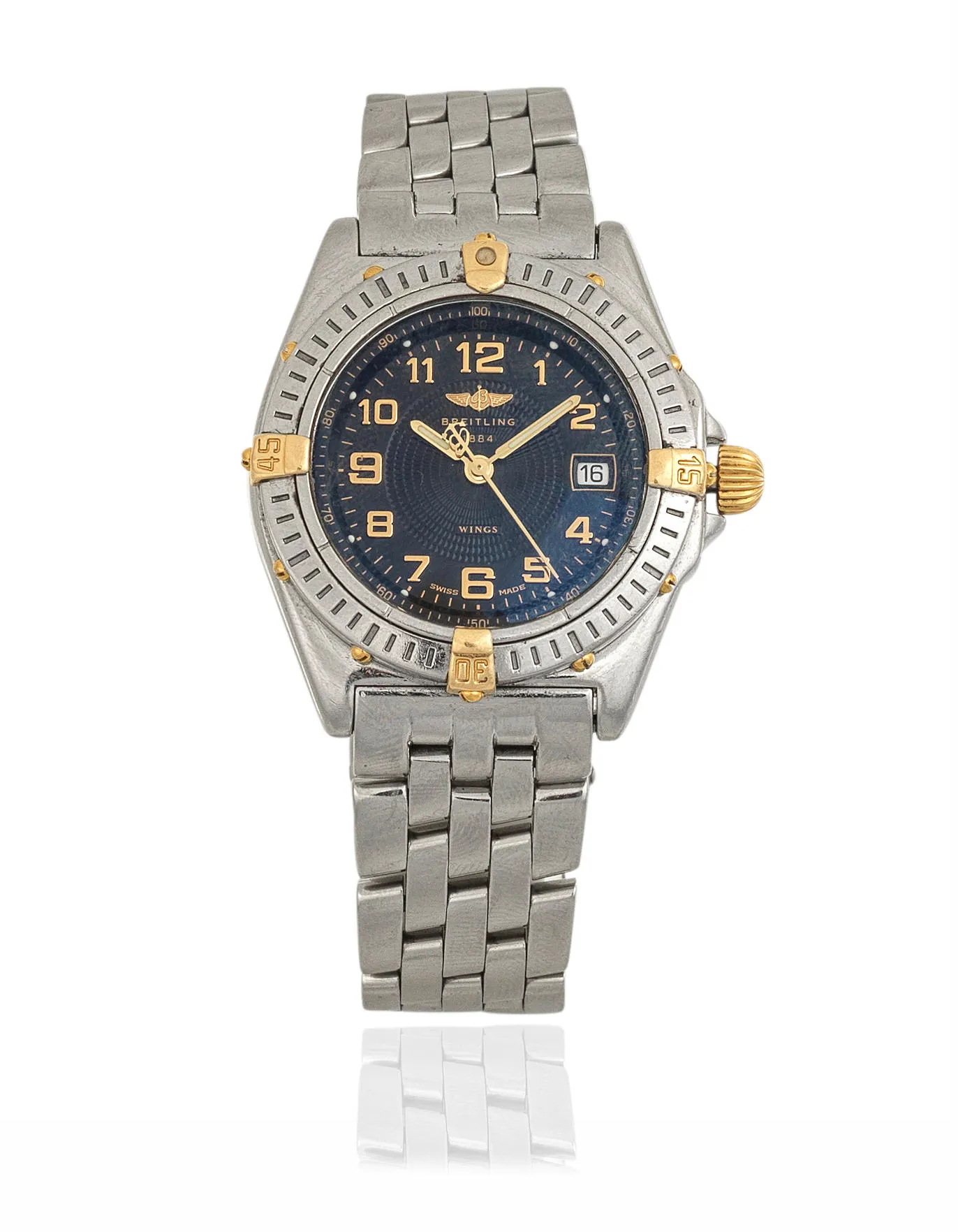 Breitling Windrider B67050 32mm Yellow gold Black