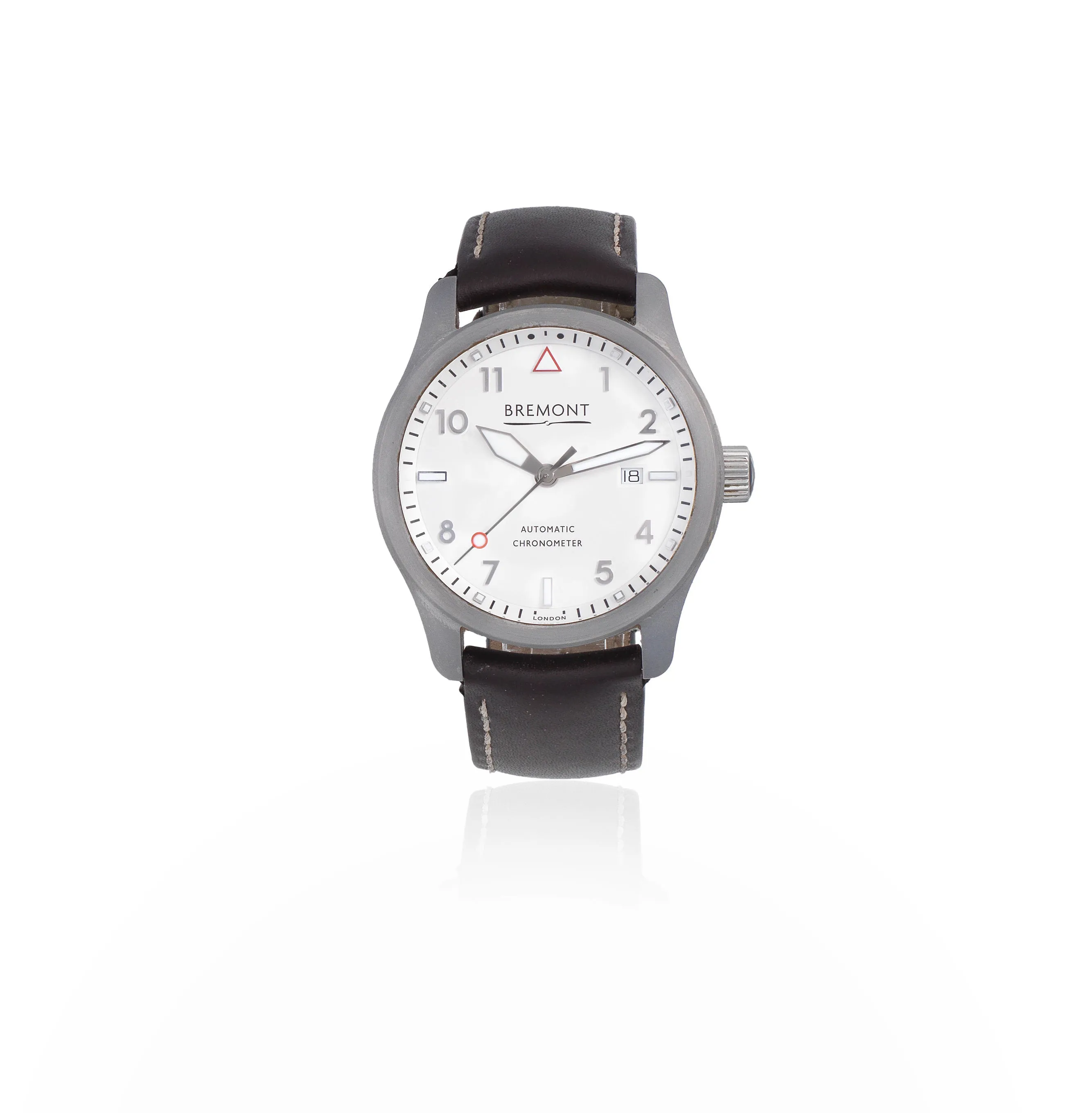 Bremont Solo 4120 43mm Stainless steel Silver