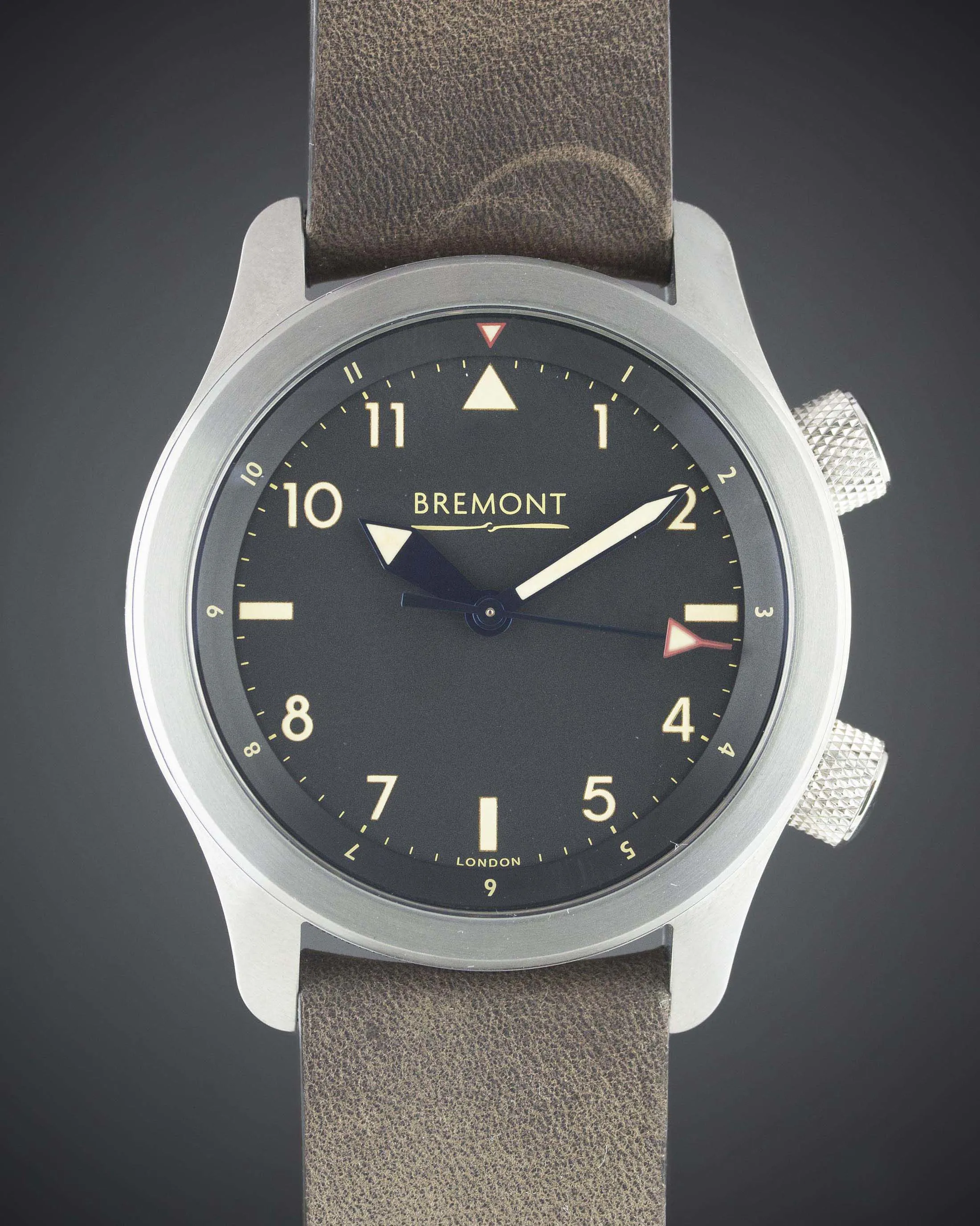 Bremont U-2/T 43mm Stainless steel Black