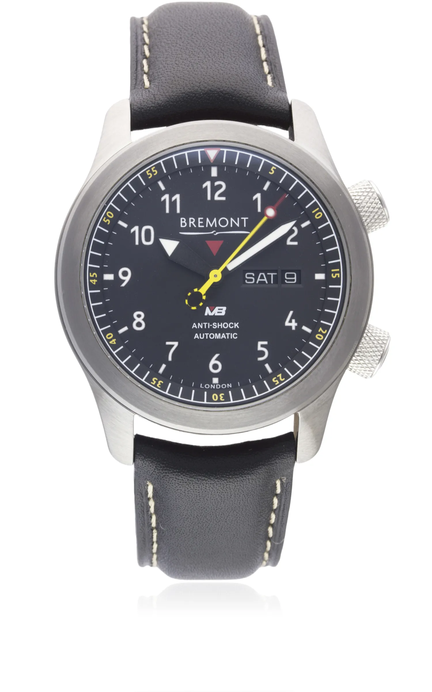 Bremont MB1 43mm Stainless steel Black