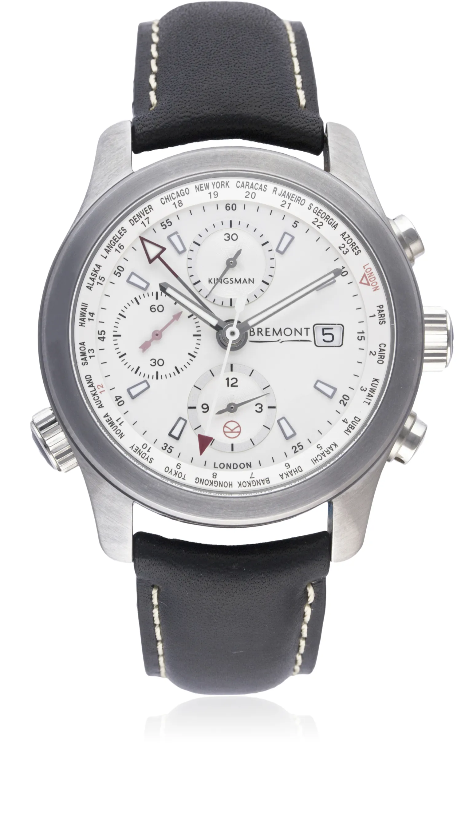 Bremont Kingsman 43mm Stainless steel White