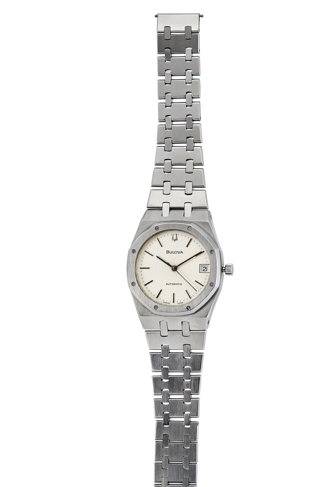 Bulova Royal Oak 4420101 36mm Stainless steel White