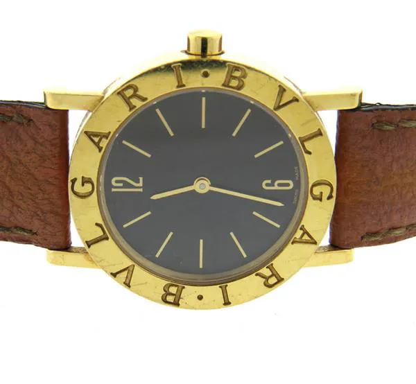 Bulgari Bulgari BB30GL 30mm Yellow gold Black