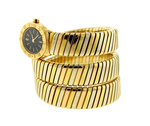 Bulgari Bulgari BB191T 19mm Yellow gold Black 1