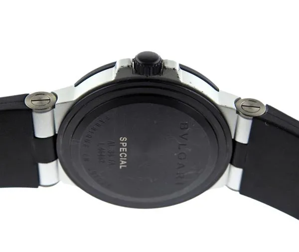 Bulgari Diagono AL 38 TA 38mm Aluminium White 2