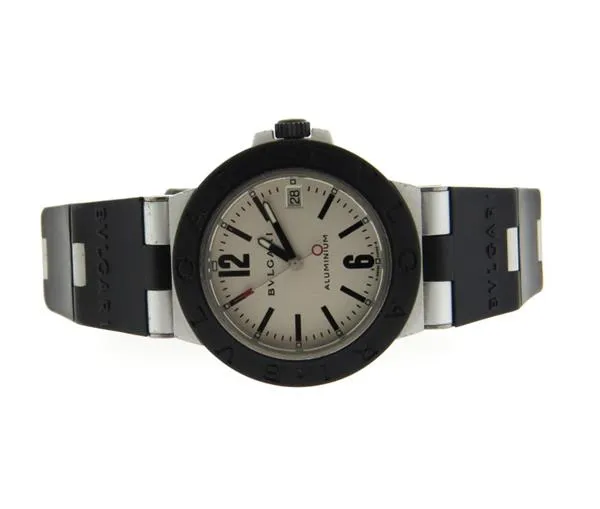 Bulgari Diagono AL 38 TA 38mm Aluminium White