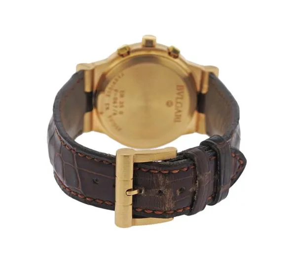 Bulgari Diagono CH 35 G 35mm Yellow gold Silver 1