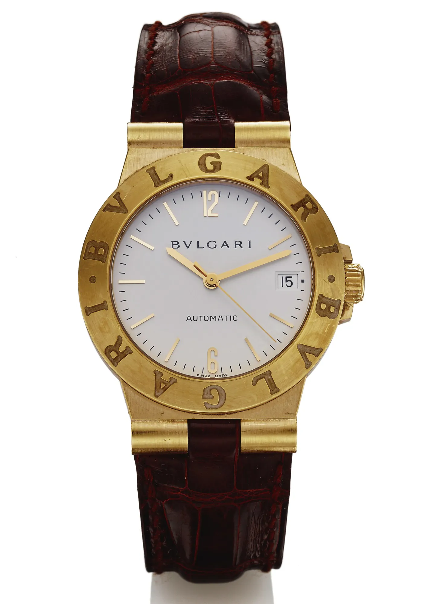 Bulgari LCV 35 G 36mm Yellow gold White