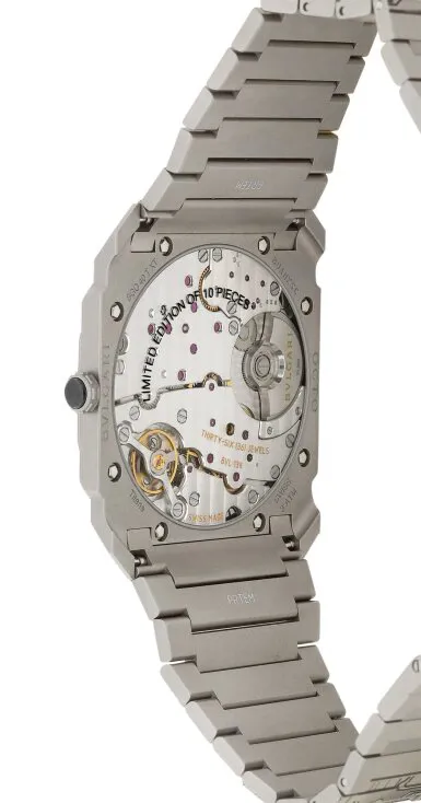 Bulgari Octo Finissimo BGO 40 TXT 40mm Titanium Gray 3