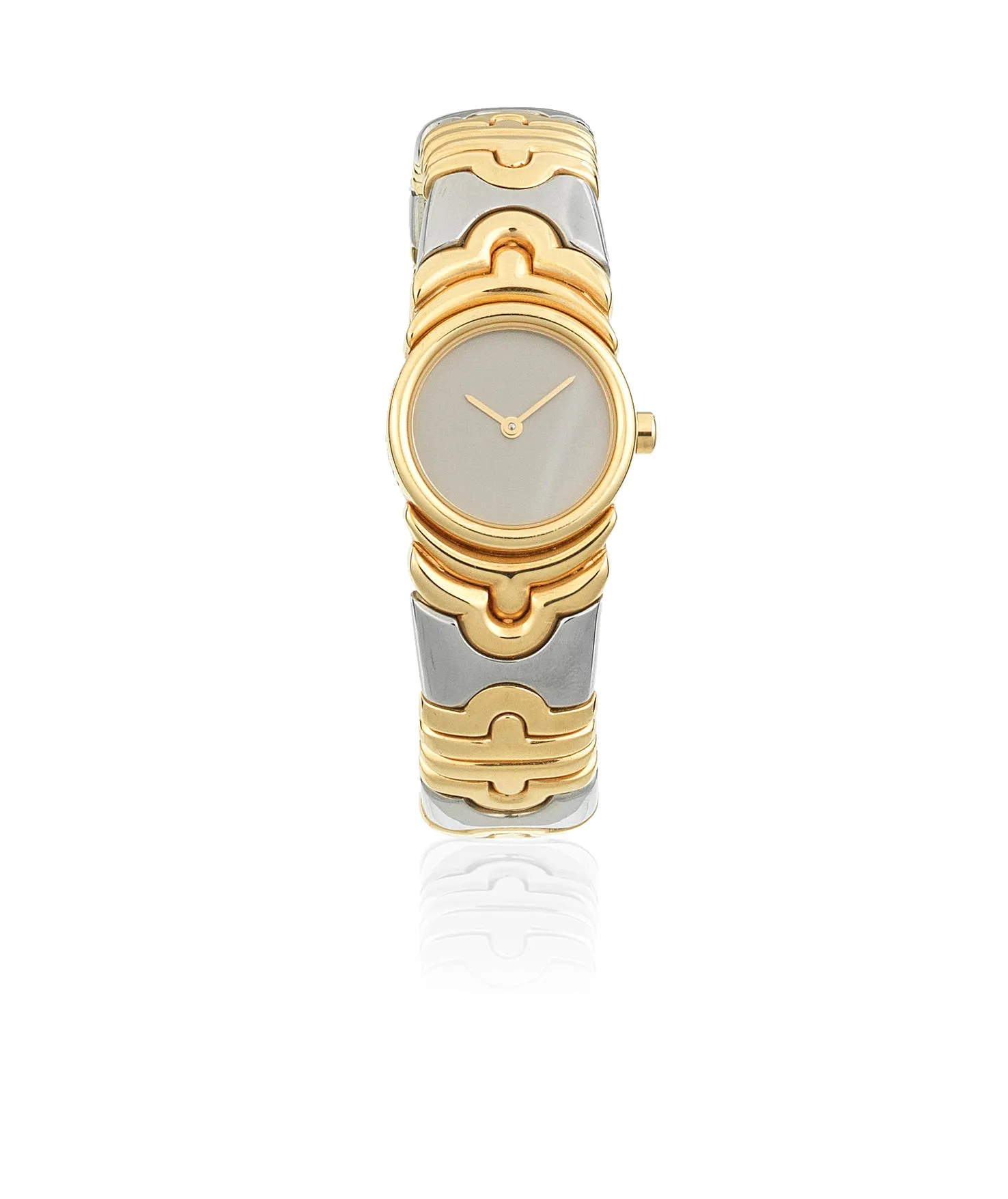 Bulgari Parentesi BJ01 20mm Yellow gold Silver