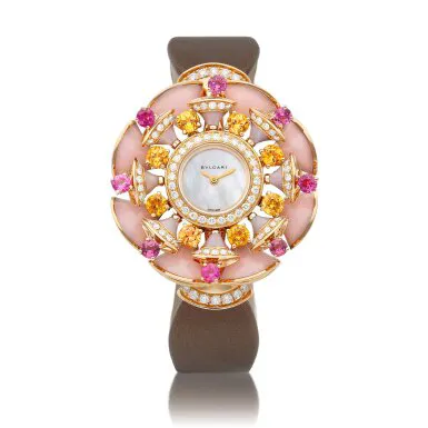 Bulgari Diva's Dream 102420 39mm Rose gold Mother-of-pearl