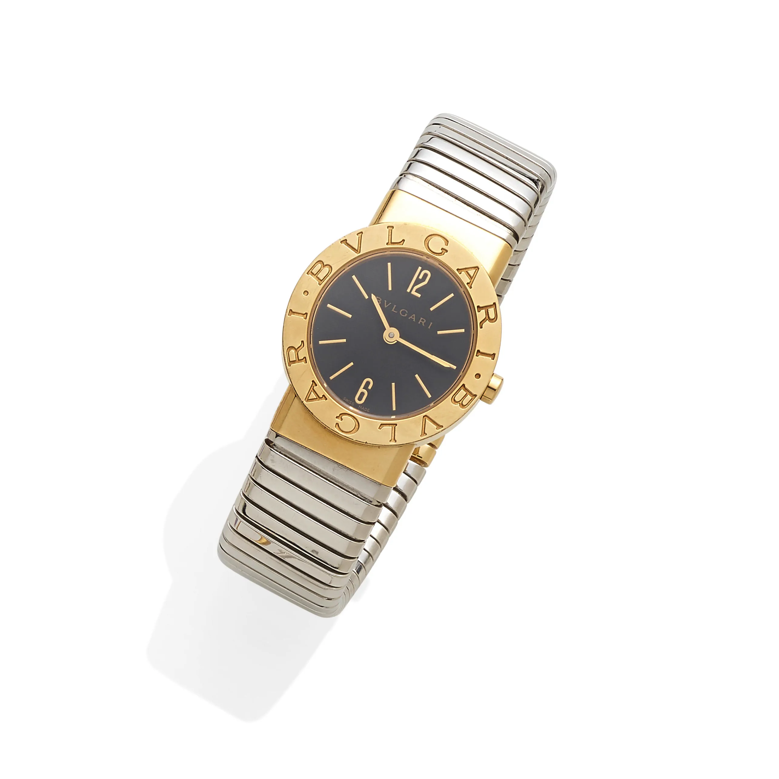 Bulgari BJ01 48mm Yellow gold Black