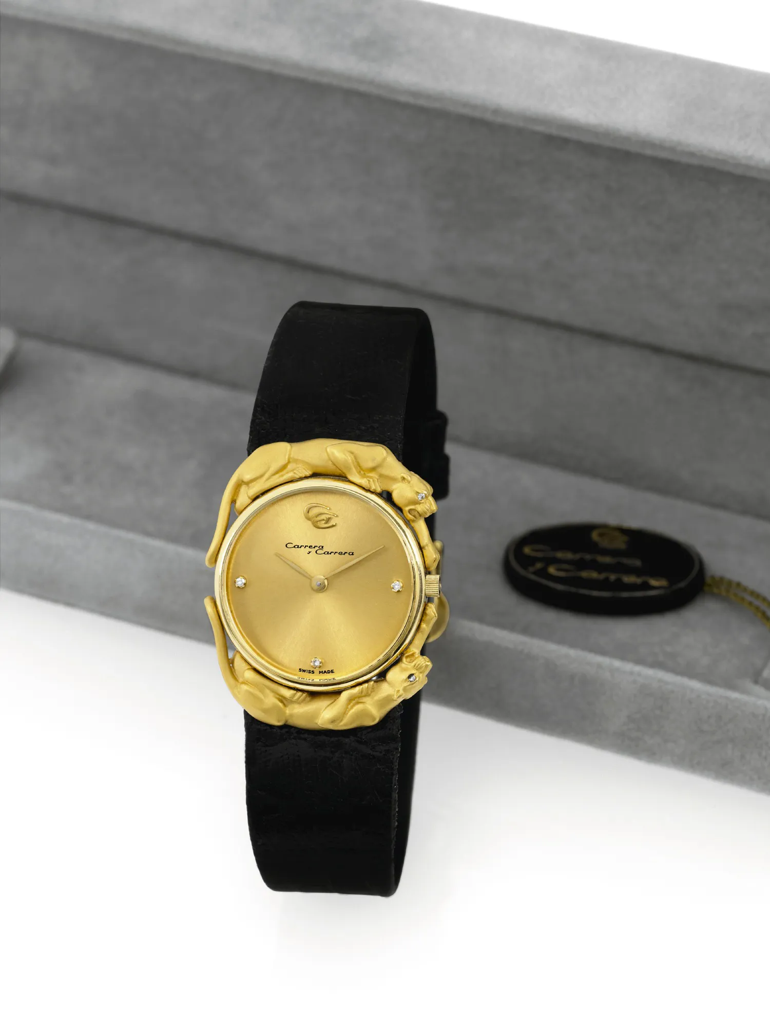 TAG Heuer 27mm Yellow gold Champagne