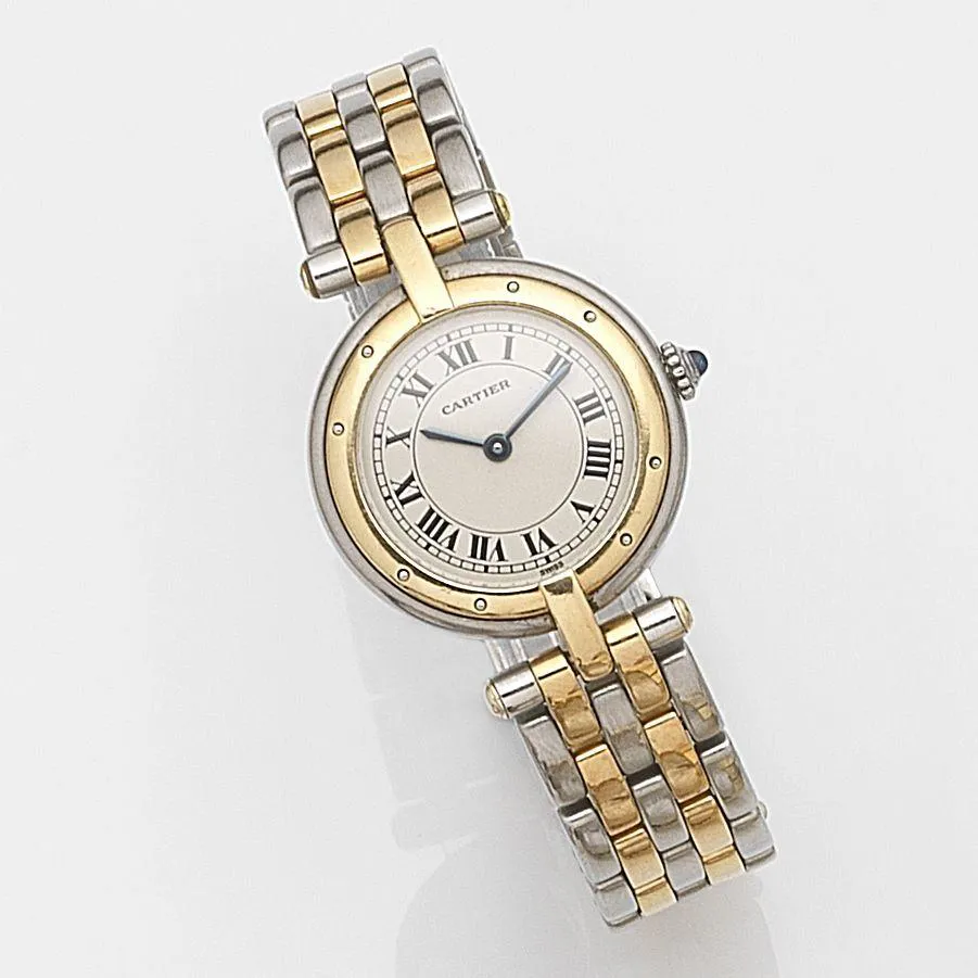 Cartier Panthère 1057920 24mm Yellow gold and Stainless steel Champagne