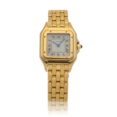 Cartier Panthère 1070 2 22mm Yellow gold Silver