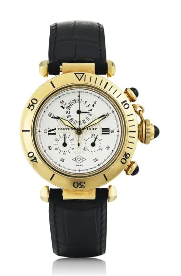 Cartier 1353 36mm Yellow gold White