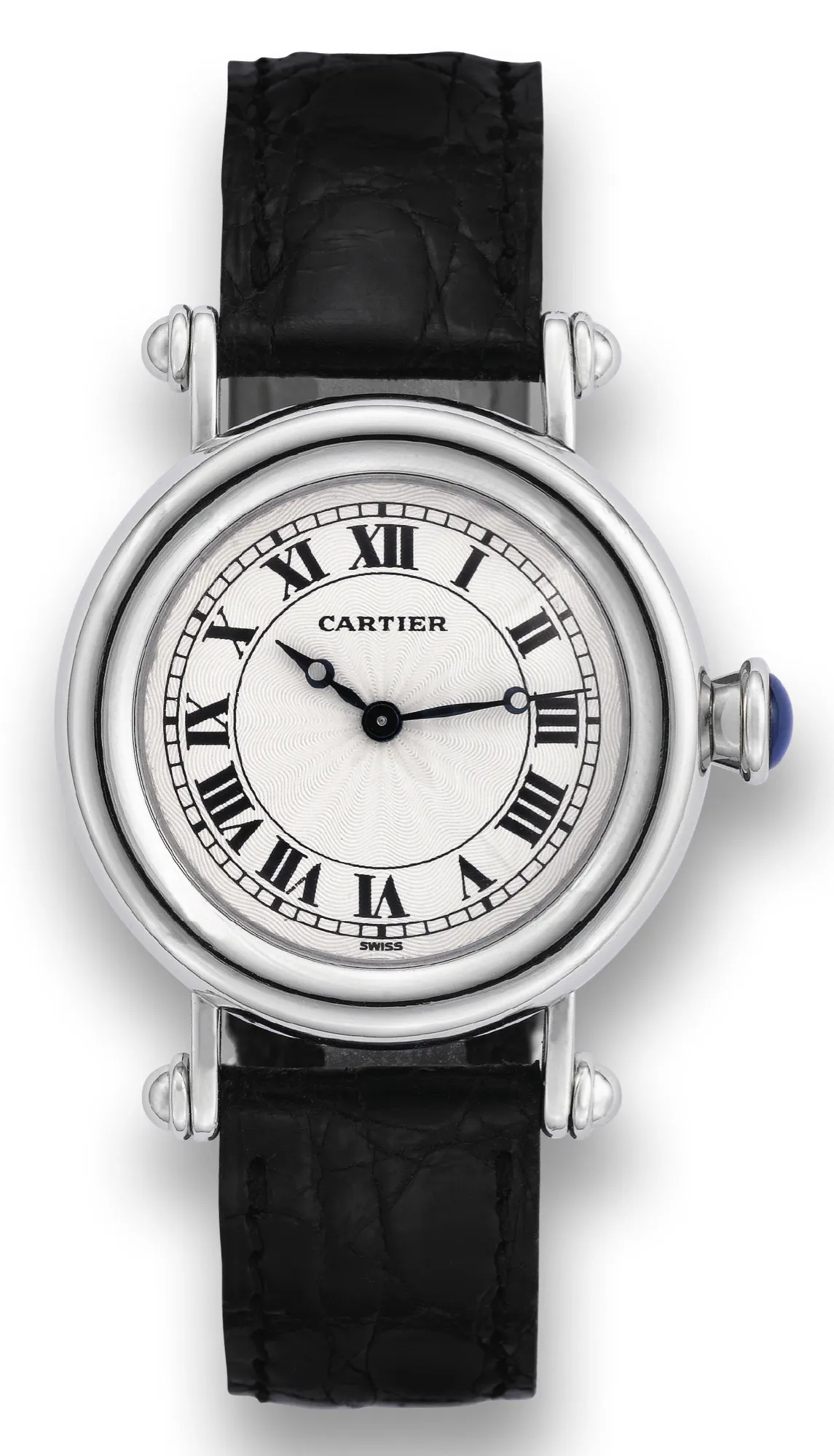 Cartier 1462 32mm Platinum White