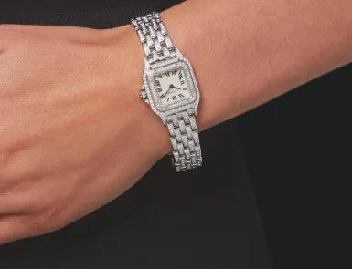 Cartier Panthère 1660 30mm White gold Cream 2