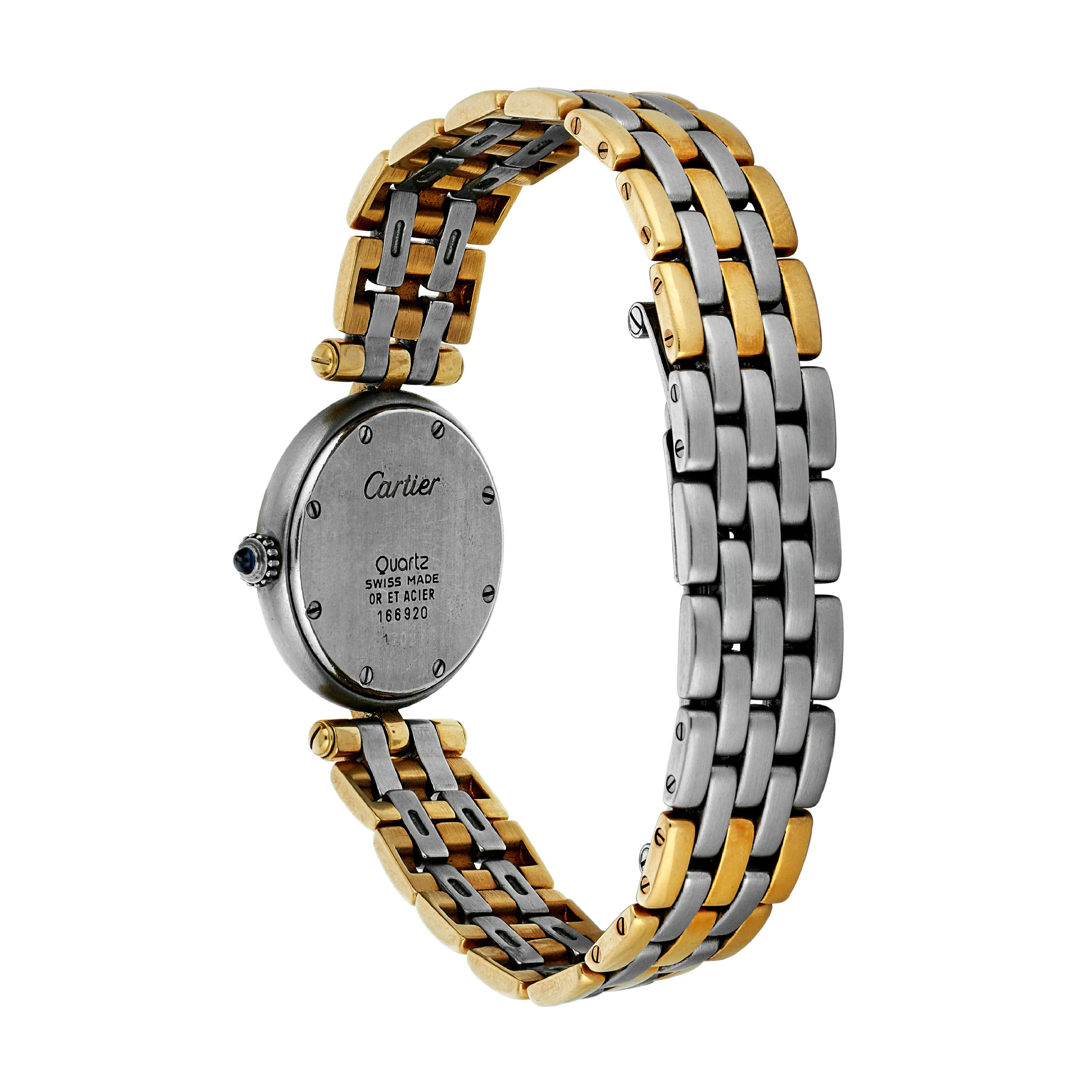 Cartier 166920 24mm Yellow gold and Stainless steel 1