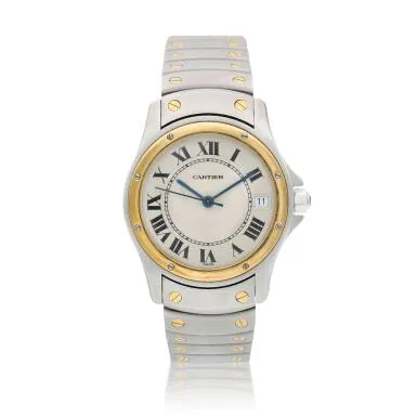 Cartier Santos 1910 33mm Stainless steel Silver