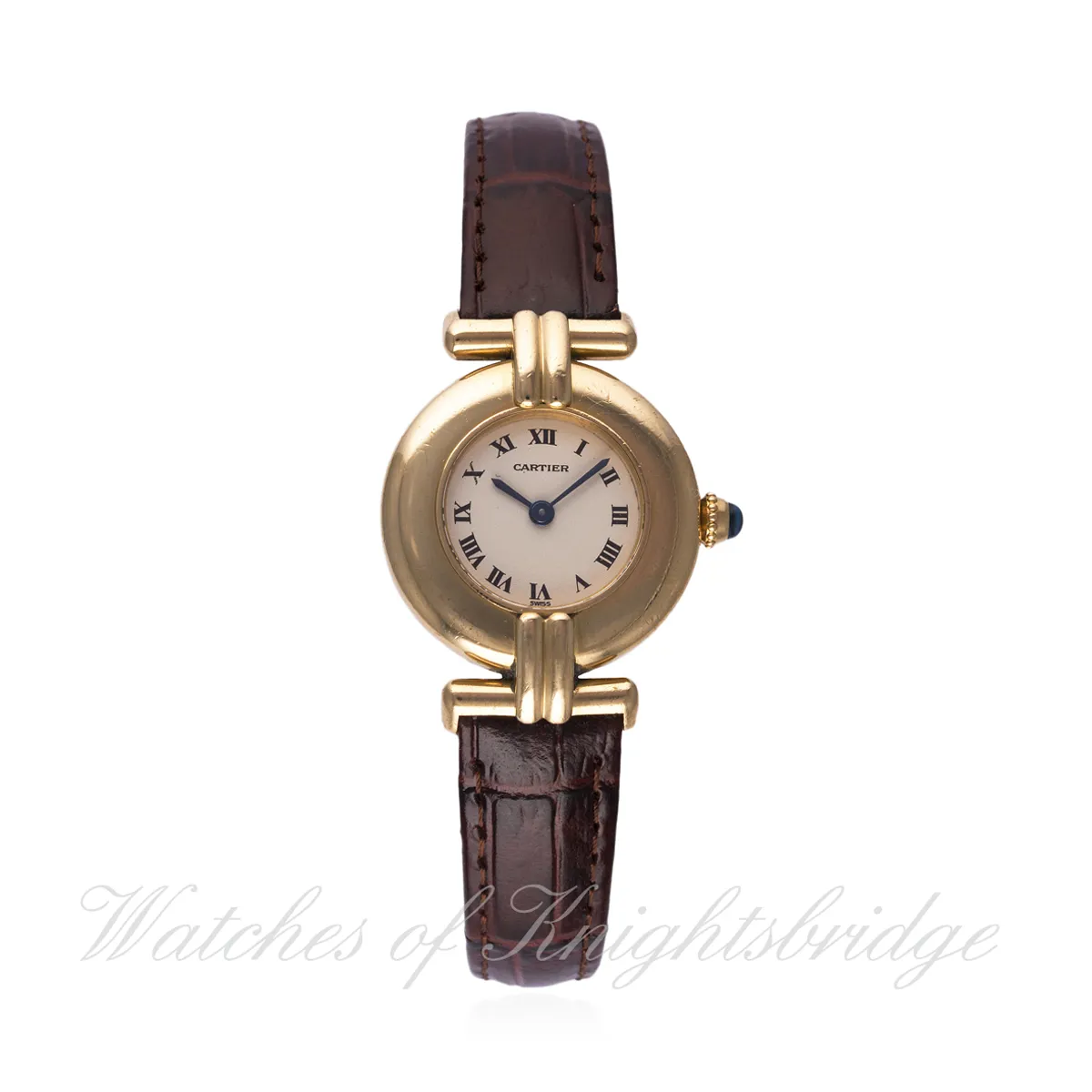 Cartier CARTIER 1980 24mm Yellow gold Silver