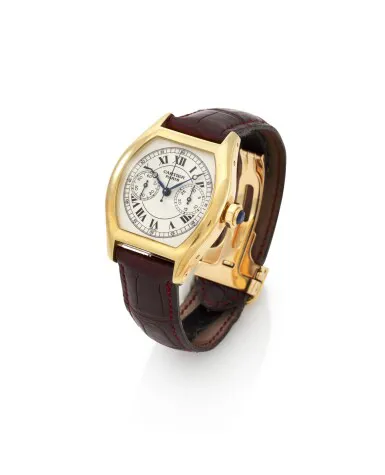 Cartier Tortue 2356 35mm Yellow gold Silver 2