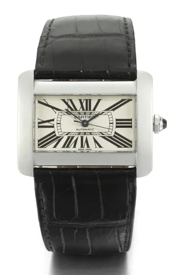 Cartier 2612 30mm Stainless steel Silver