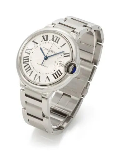 Cartier Ballon Bleu 3001 42mm Stainless steel Silver 1