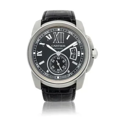 Cartier Calibre de Cartier 3299 42mm Stainless steel Black