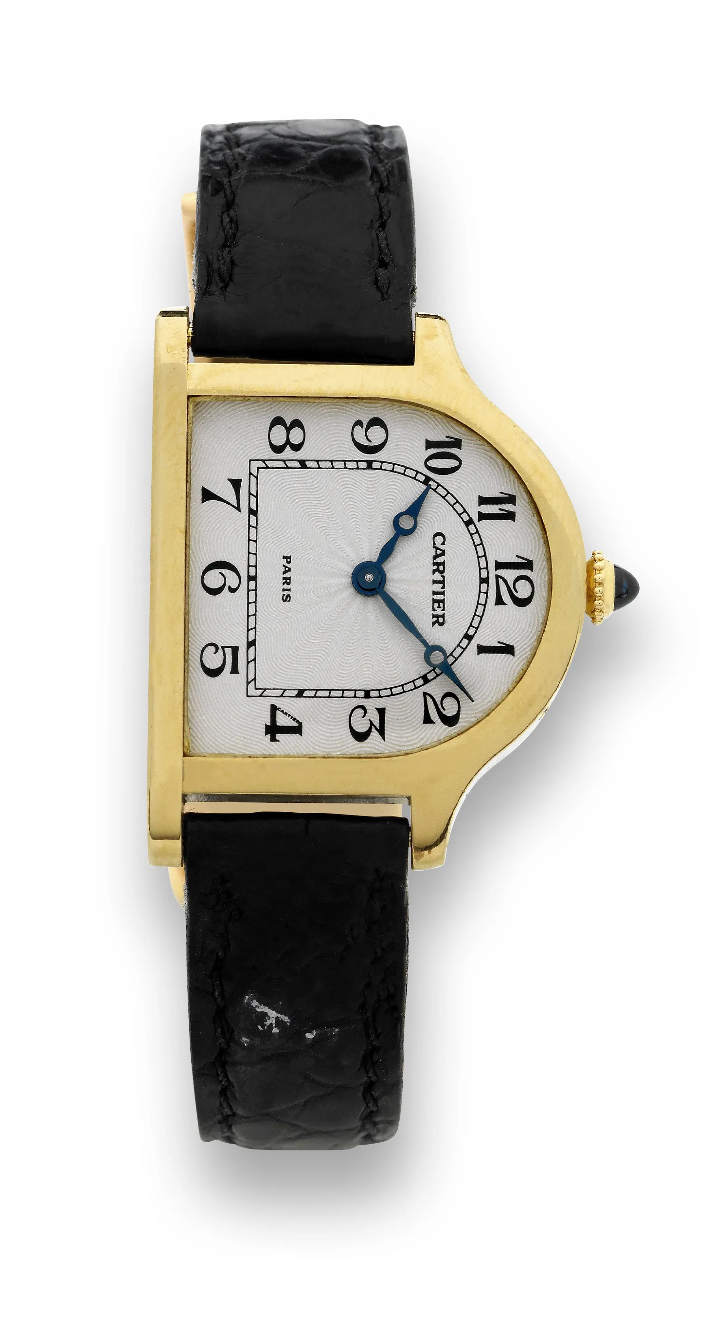 Cartier Cloche 8152 25mm Yellow gold Silver