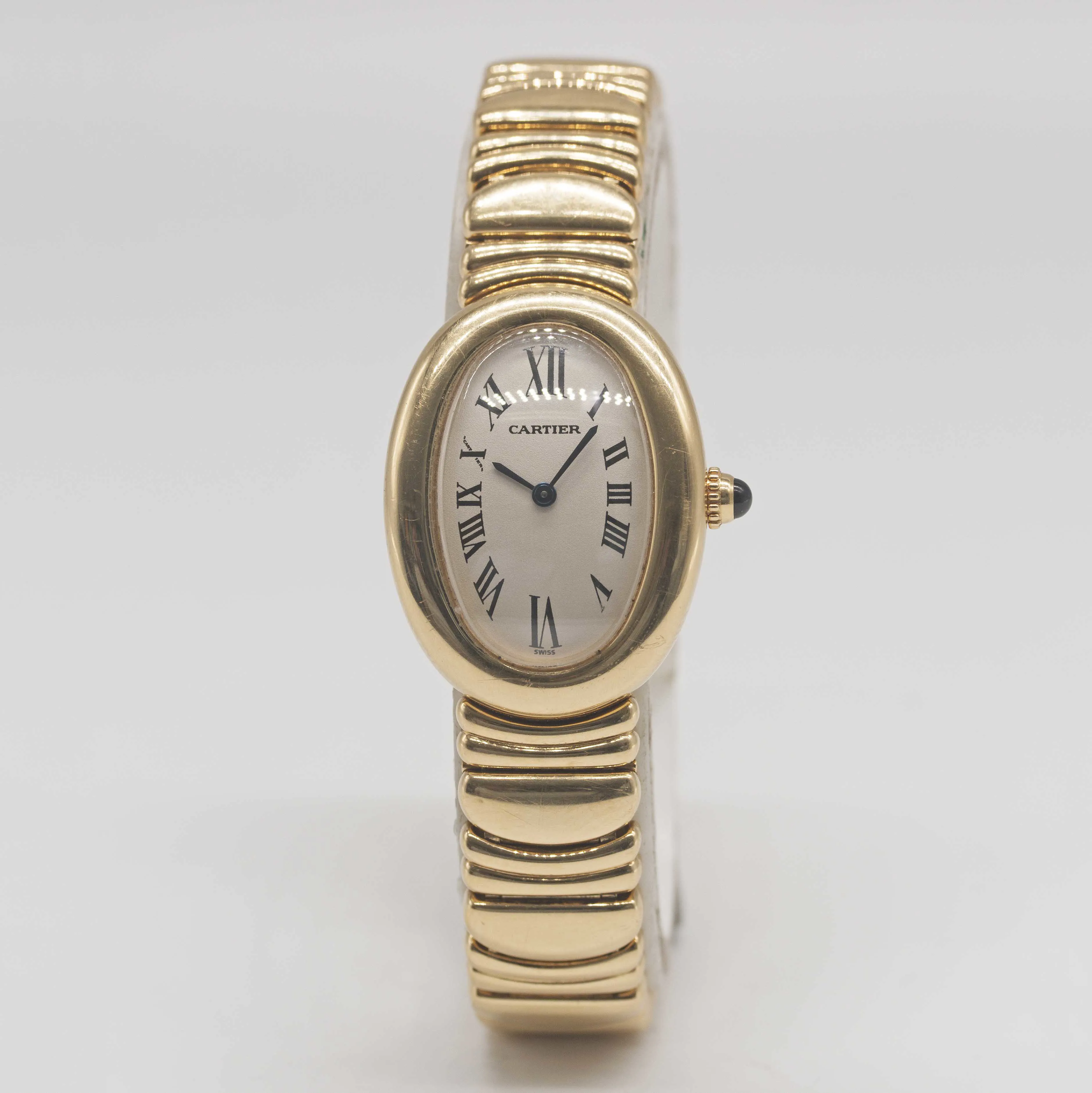 Cartier Baignoire 1954 31mm Yellow gold White 1