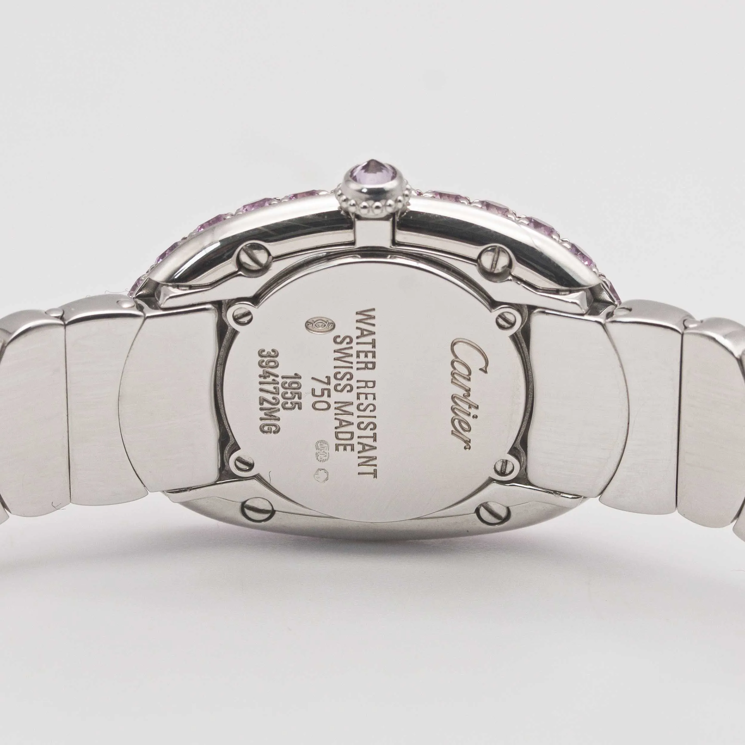 Cartier Baignoire 1955 31mm White gold White 5