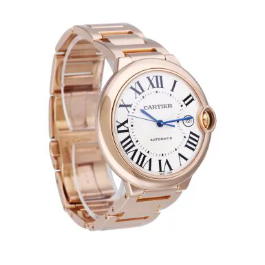 Cartier Ballon Bleu 2999 42mm Rose gold Silver 5