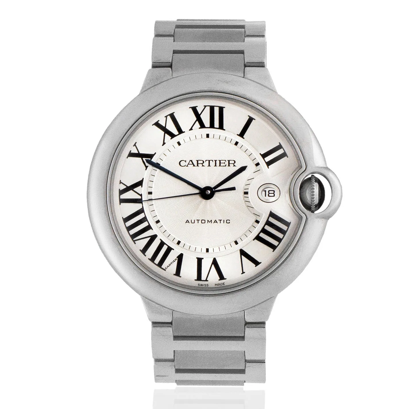 Cartier Ballon Bleu 3001 42mm Stainless steel Silver