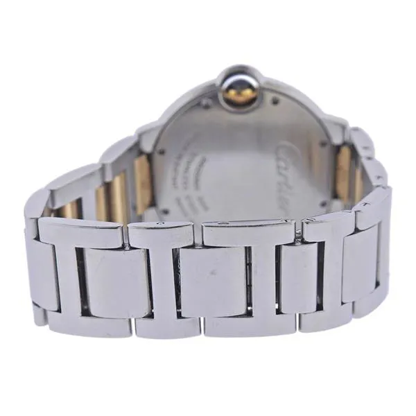 Cartier Ballon Bleu 3005 36mm Yellow gold and Stainless steel Silvered 1