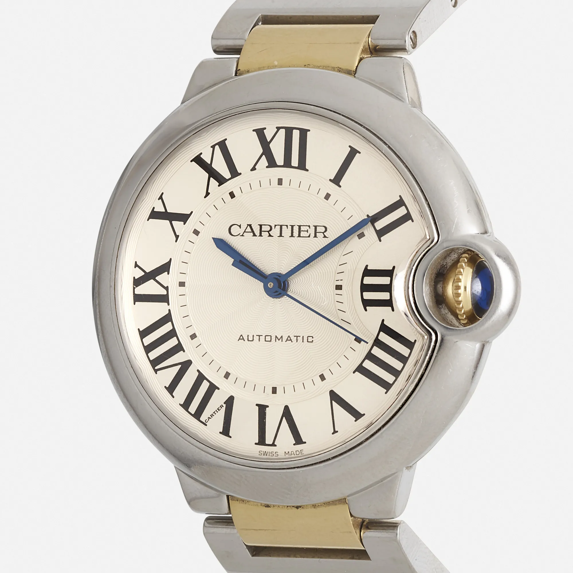 Cartier Ballon Bleu 3284 36mm Yellow gold and Stainless steel White 1